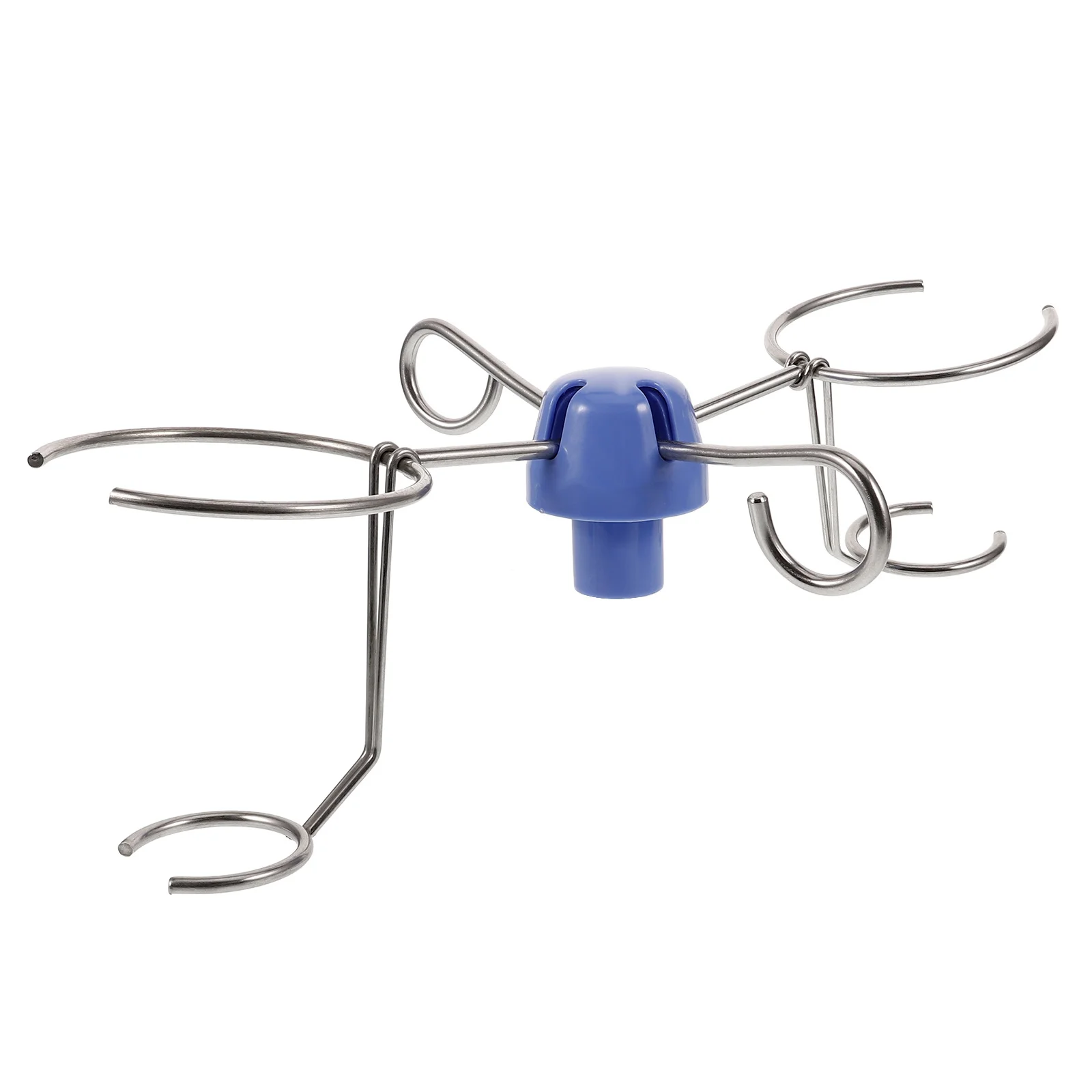 

Stainless Steel Infusion Stand Hook Iv Pole Accessory Strong Plastic Material Stable Support Multiple Bags Easy Install Clinic
