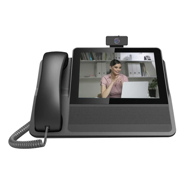2026 Desktop 8 Inch IPS Touch Screen Android Tablet SIP VOIP Phone Smart Video Phone