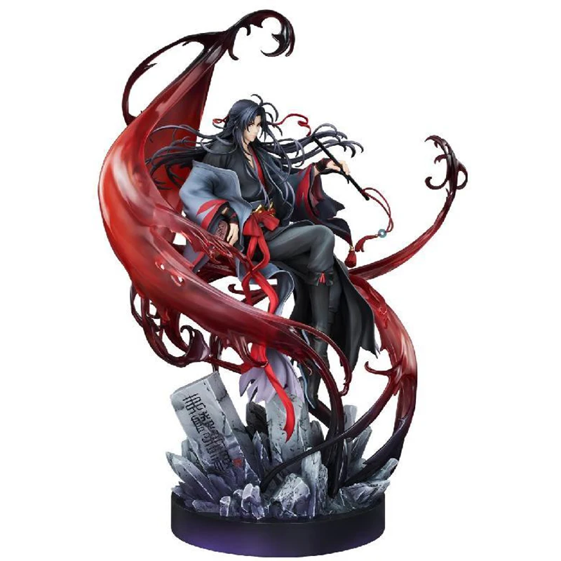 Genuine Anime Mo Dao Zu Shi Wei Wuxian Action Figure Yi Ling Lao Zu Ver Large Figurine Collection Pvc Model Statue Doll Gift