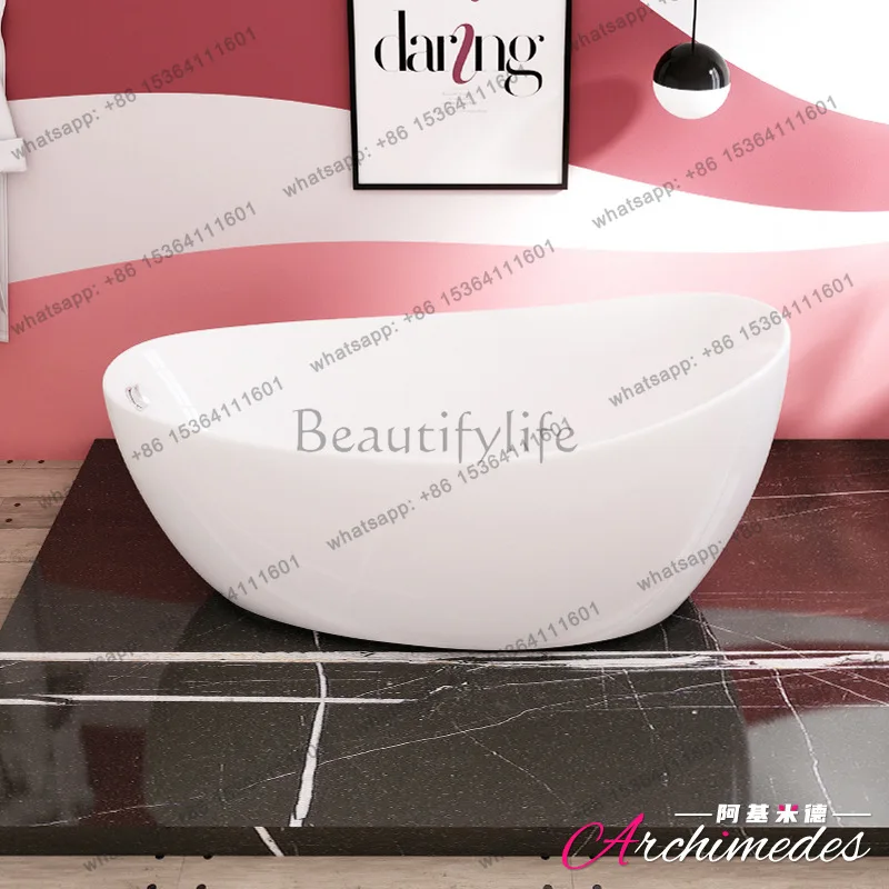 Foshan origin Ins wind bath bathtub, fashionable independent bathtub AJ-6023