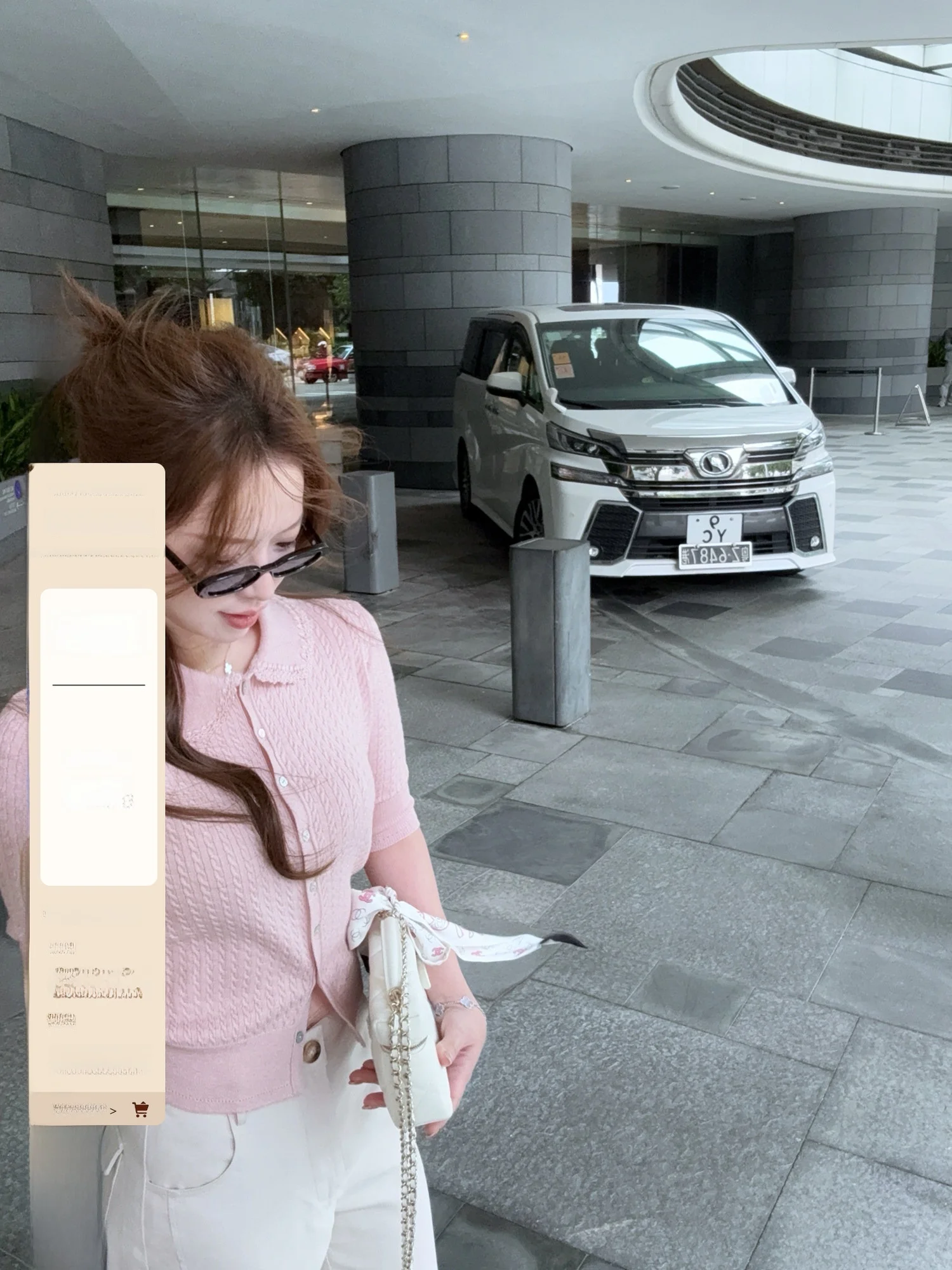 

HSTUDIO Women's ort Sve Knitted Sweater Lace Collar Slim Fit Bouclé Pattern Faionable Versatile Casual Spring Top