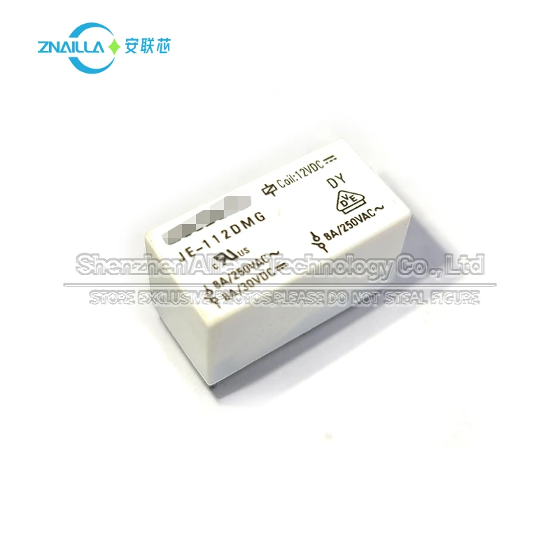 Insert power relay 5 pcs/lot, 10x20mm dip-4 12 V DC je-112dm je-112dmn