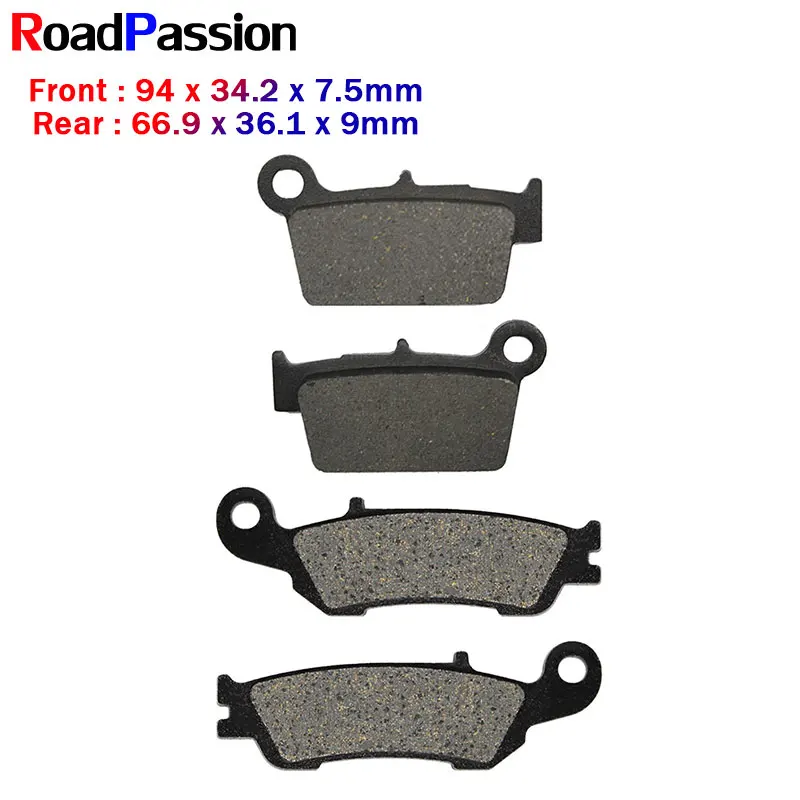 

Motorcycle Front Rear Brake Pads Disks For YAMAHA YZ125 (2T) YZ2502T YZ250 Energy 2T YZ250X (2T) YZ250F YZ450F 4T