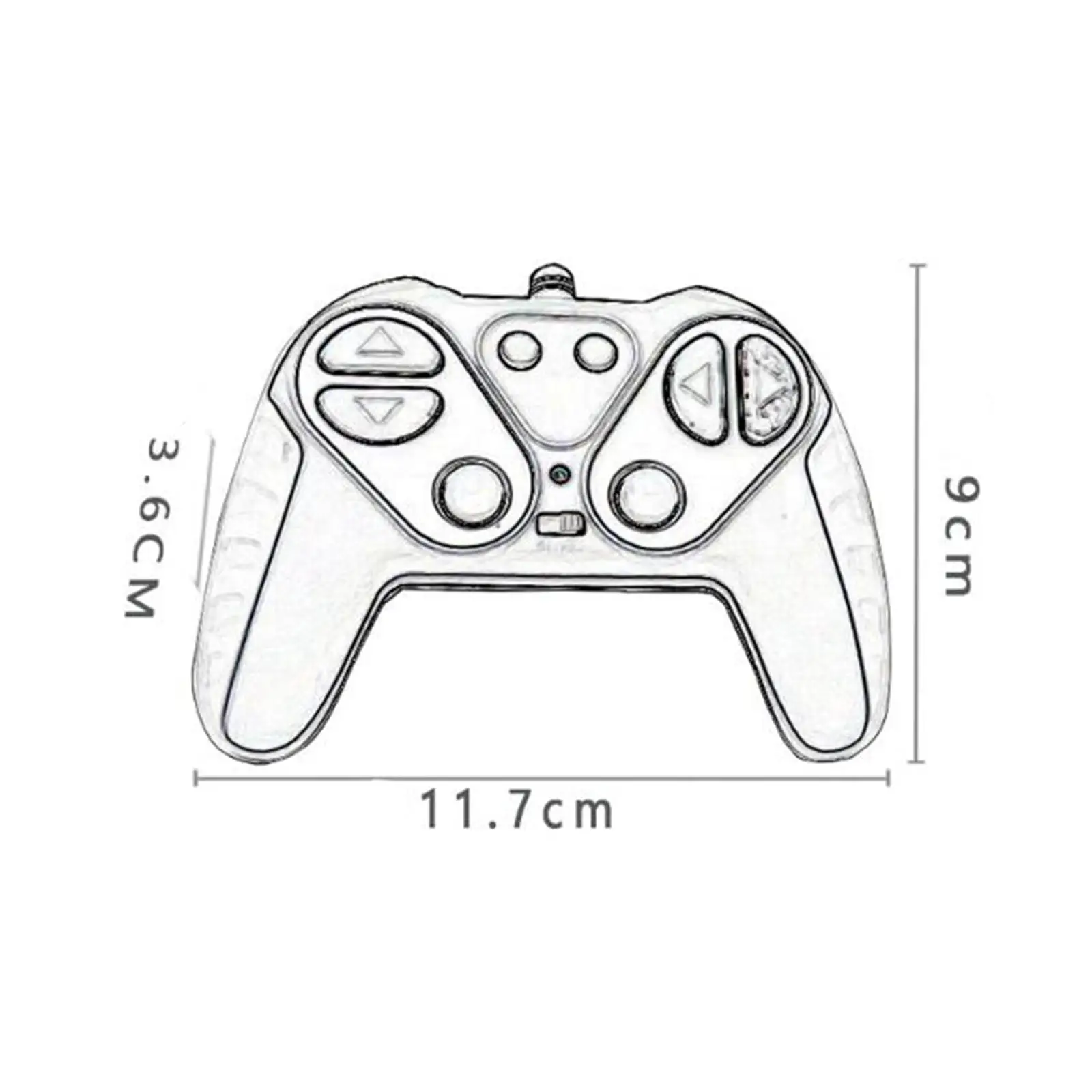 Receiver Board Set 6 Channel Forward/backward Right /Left RC Remote Controller