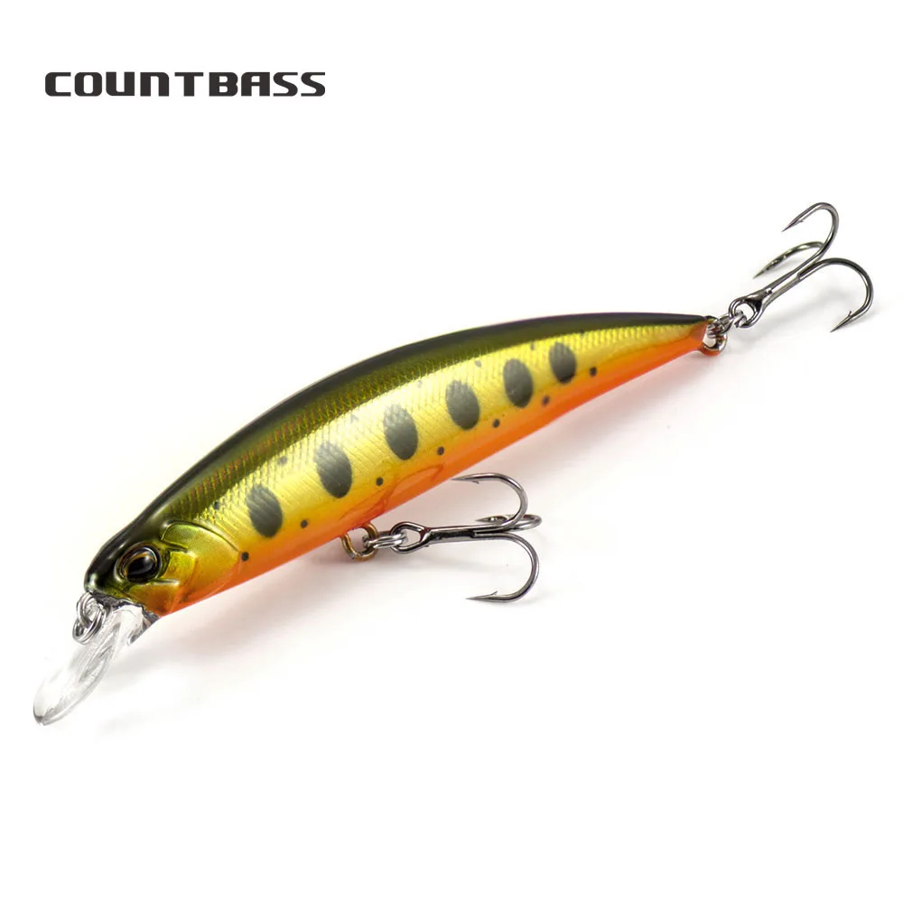 COUNTBASS Sinking Minnow 45mm 60mm 70mm 80mm 95mm Hard Baits Fishing Lures Wobblers Crankbaits Perch Leurre Angler’s Lure view 6