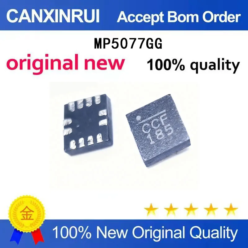 

(5-100 Pieces) Brand new original MP5077GG silk screen CCF CC beginning QFN spot chip