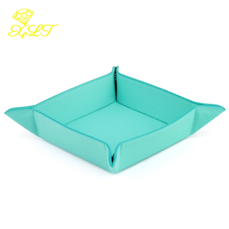 PU Kunstleder Schmuck Ring Picking Palette Zähler Schmuck Display Tray Lippenstift Schmuck Lagerung Tray Schmuck Organizer