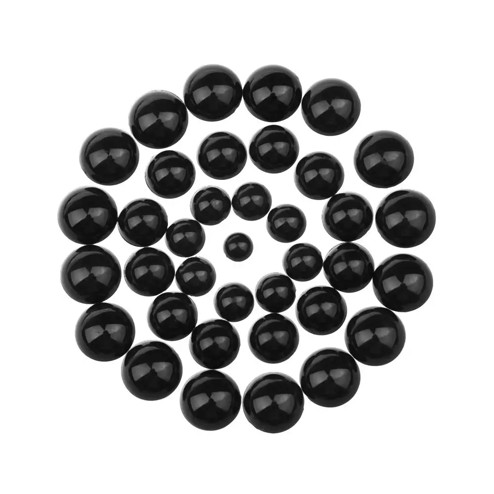 100pcs DIY Crafts Plastic   Black Safety Eyes Bears Needle Felting Dolls Accessories Animals Puppets making