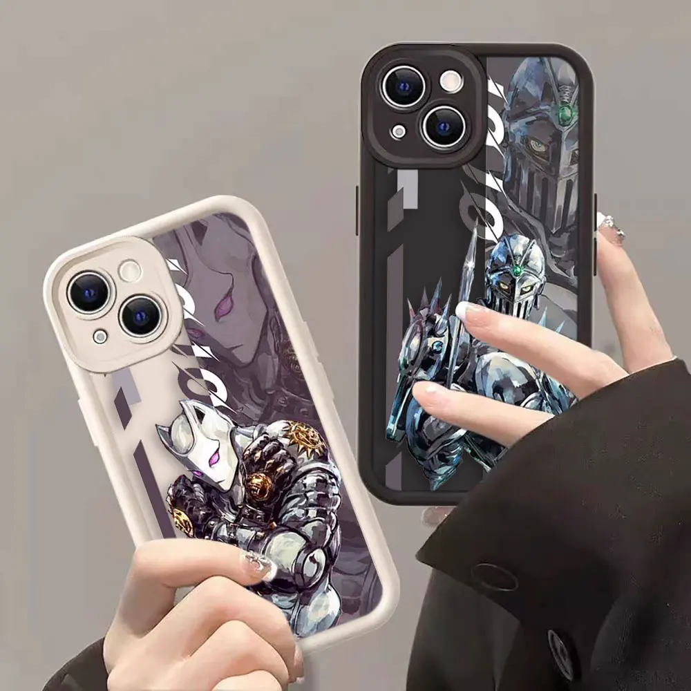 조조의 기묘한 모험 전화 케이스 VIVO Y100 Y93 Y95 Y91 Y85 Y81 Y78 Y77 Y76 Y75 Y72 Y67 Y55 Y51 Y50 Y36 Y35 Y33 E I S PLUS