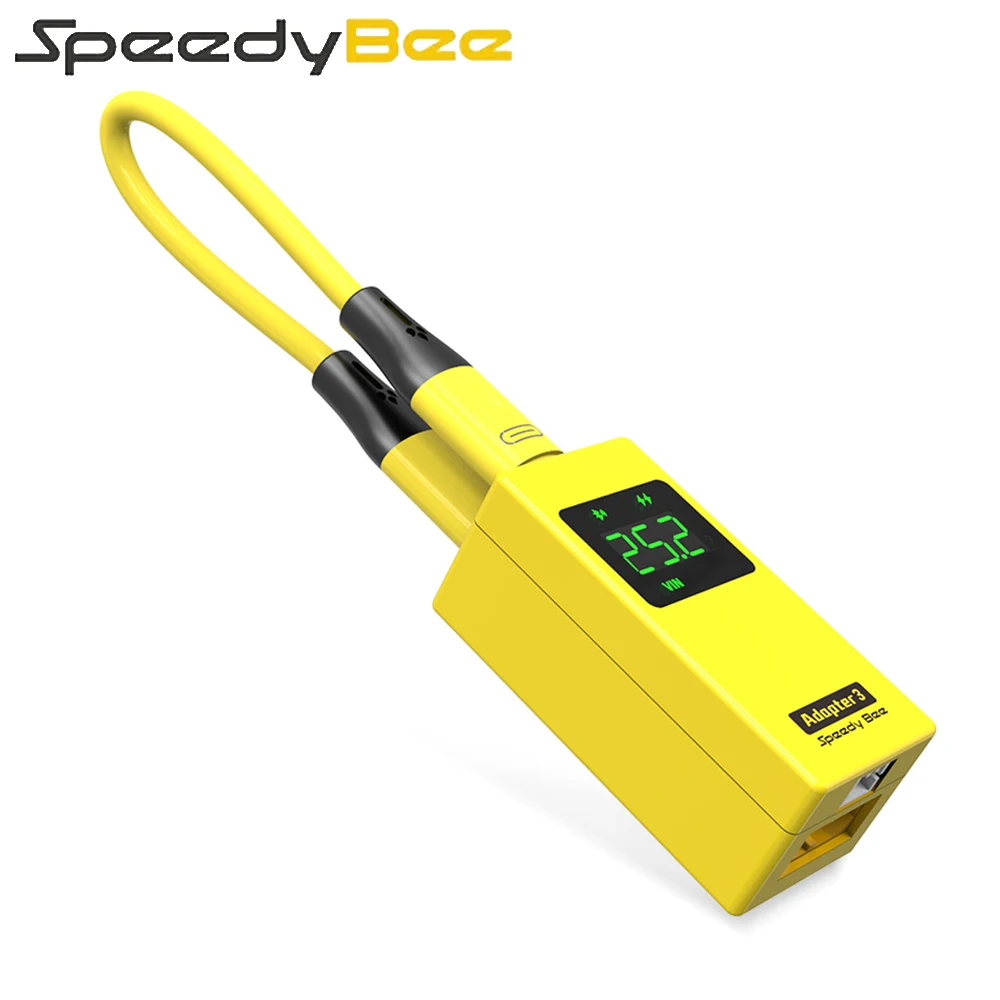 

SpeedyBee Adapter 3 Built-in Bluetooth and Blackbox Downloader with 8-bit BLHeli_S ESC Firmware Updater