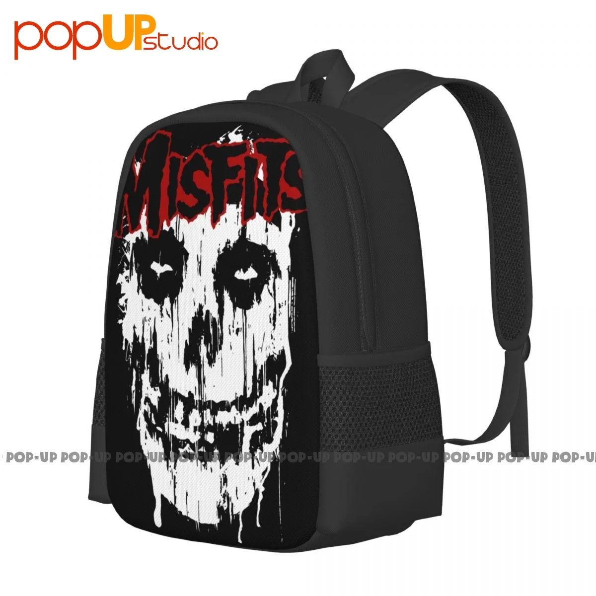 Maface-Splatter Punk Rock Big Up Bones Skull Kill Backpack, grande capacidade, mais novo, criativo Gym Tote Bag, Riding Backpack