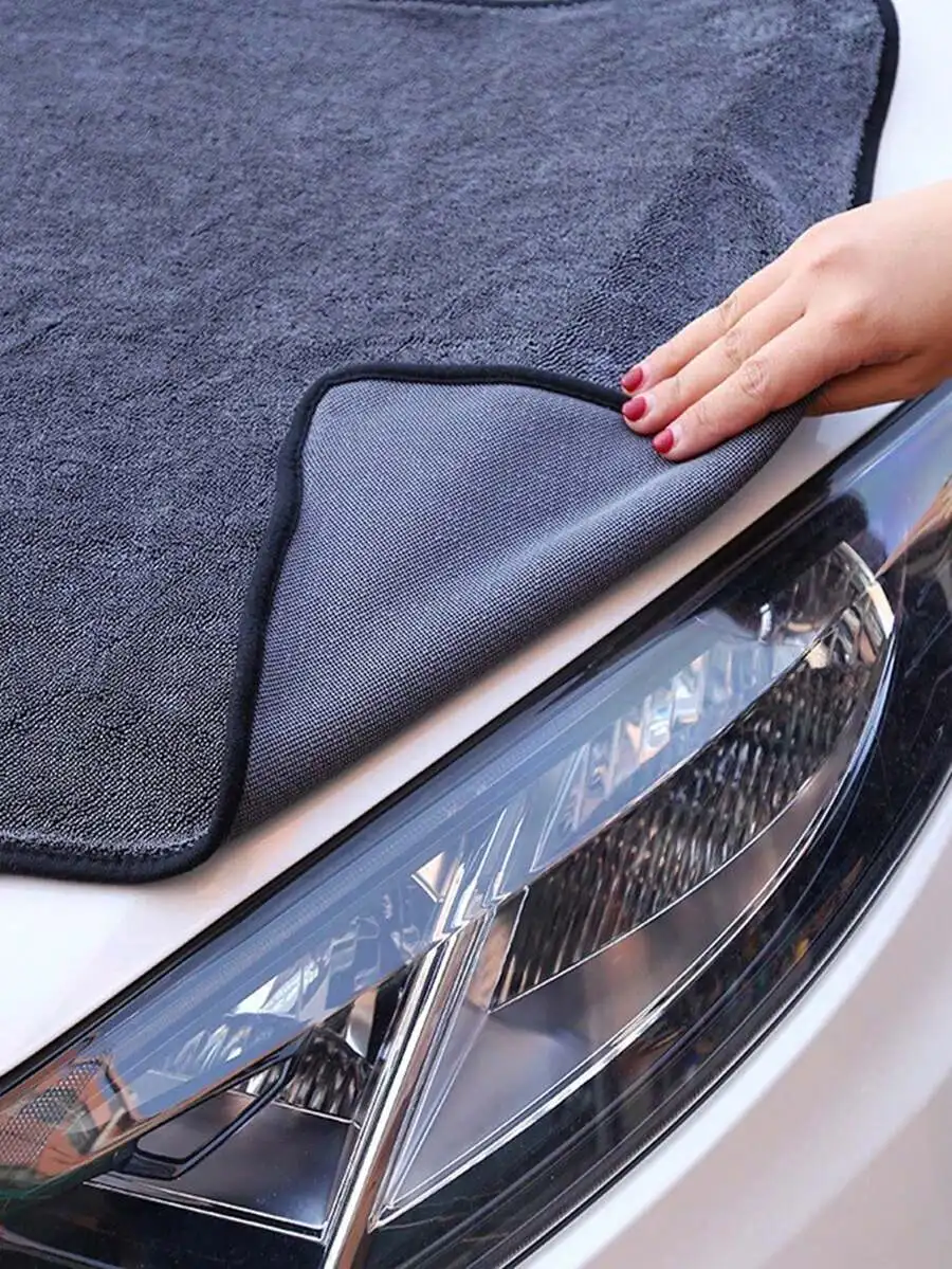 1pc Microfiber Towels For Cars - Extra Large Car Drying Towel, Soft, Ultra Absorbent Quick Drying Vehicle Cleaning Cloth,