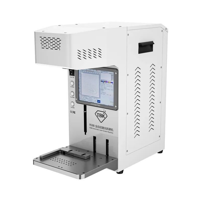 TBK Original Newest Model TBK 958B Laser Marking Separate Machine with Automatic Positioning Mold