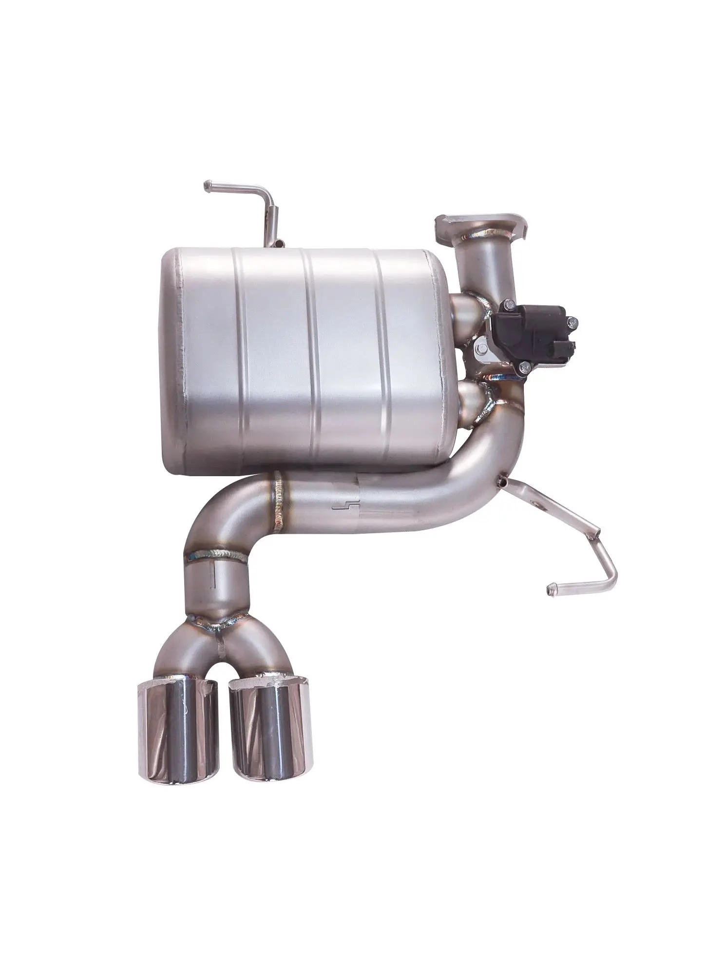 

[Продукт на заказ] 07 BMW 316i E90 n45 B16 Catback 304, хвостовая секция из нержавеющей стали, односторонний глушитель с двойным клапаном