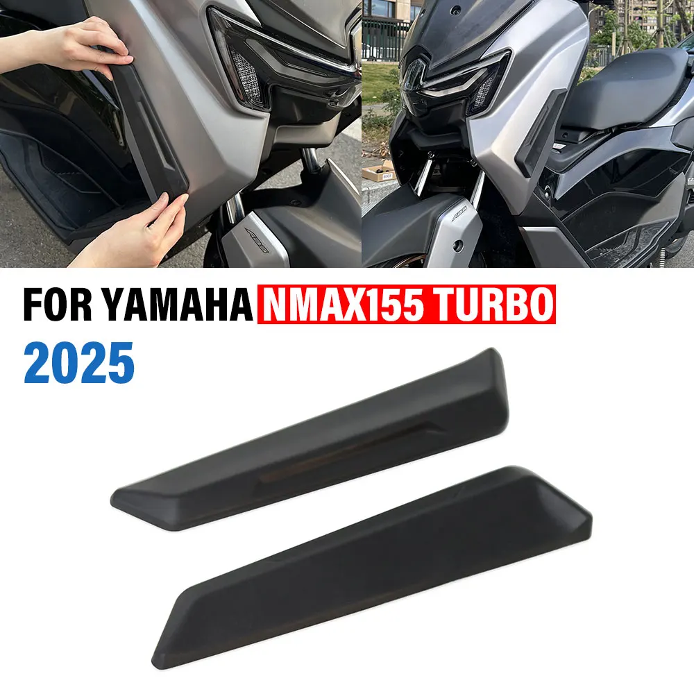 

FOR YAMAHA NMAX155 TURBO 2025 Motorcycle Radiator Side Air Deflector Wind Deflector Side Deflector Body Protection Accessories