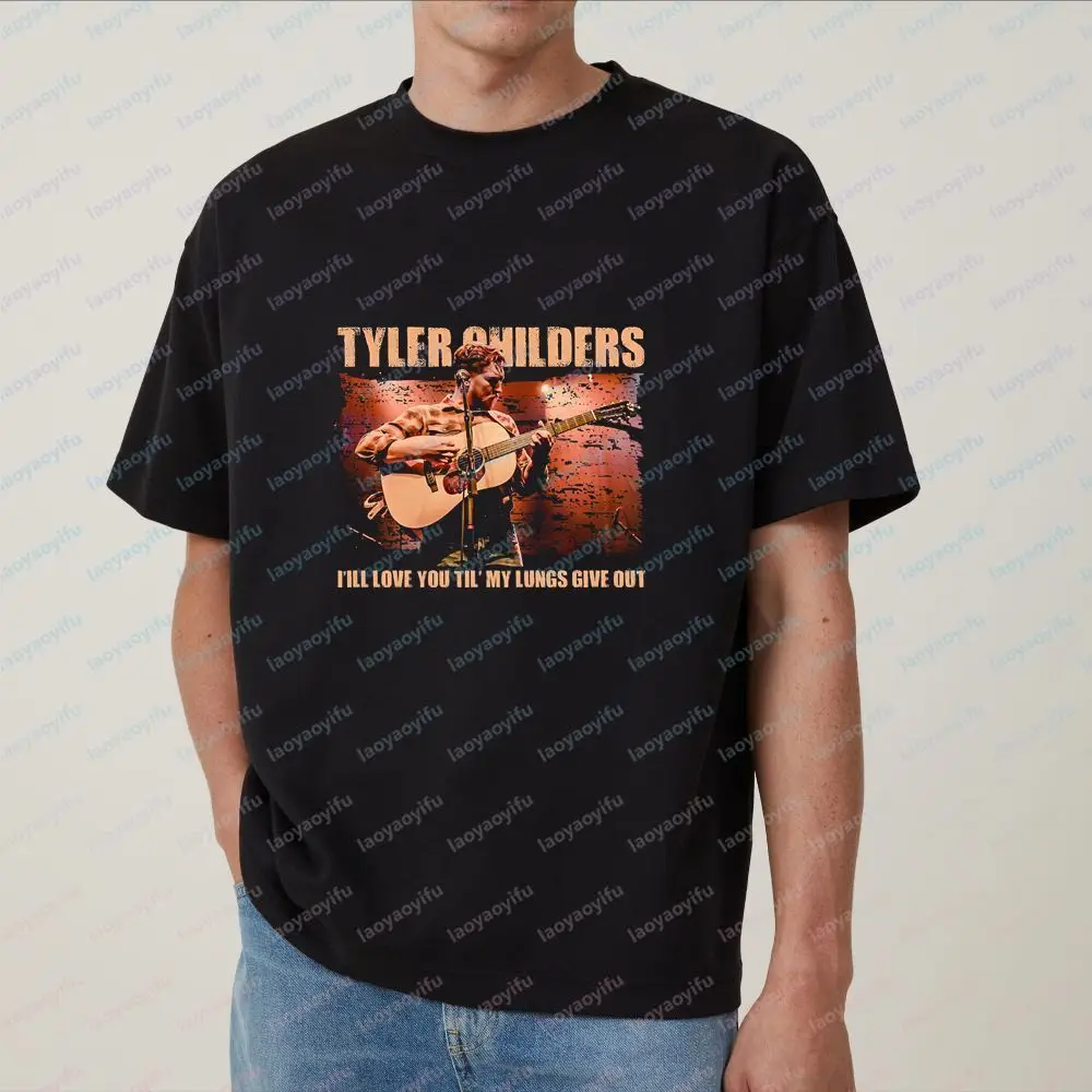 Tyler Childers - Summer Casual Trendy All-Purpose Round-neck Short-Sleeved T-Shirt for Both Men and Women