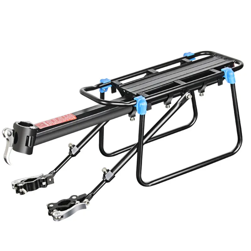 Bike Rear Shelf Bracket Quick Release Adjustable Bicycle Rear Seat Luggage Carrier Rack Cycling Cargo Rack Bike Accessories view 6