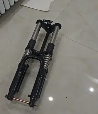 Electric tricycle front fork, front shock absorber assembly 18 tube double shoulder shock absorber fork, electric load king