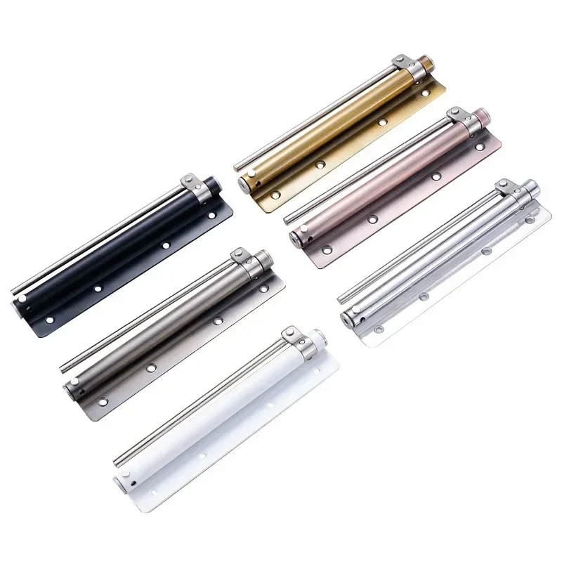 Adjustable Auto Close Door Closure Aluminum Alloy Automatic Gate Closer Outdoor Spring Fire-proof Soft Duty Heavy Hardware