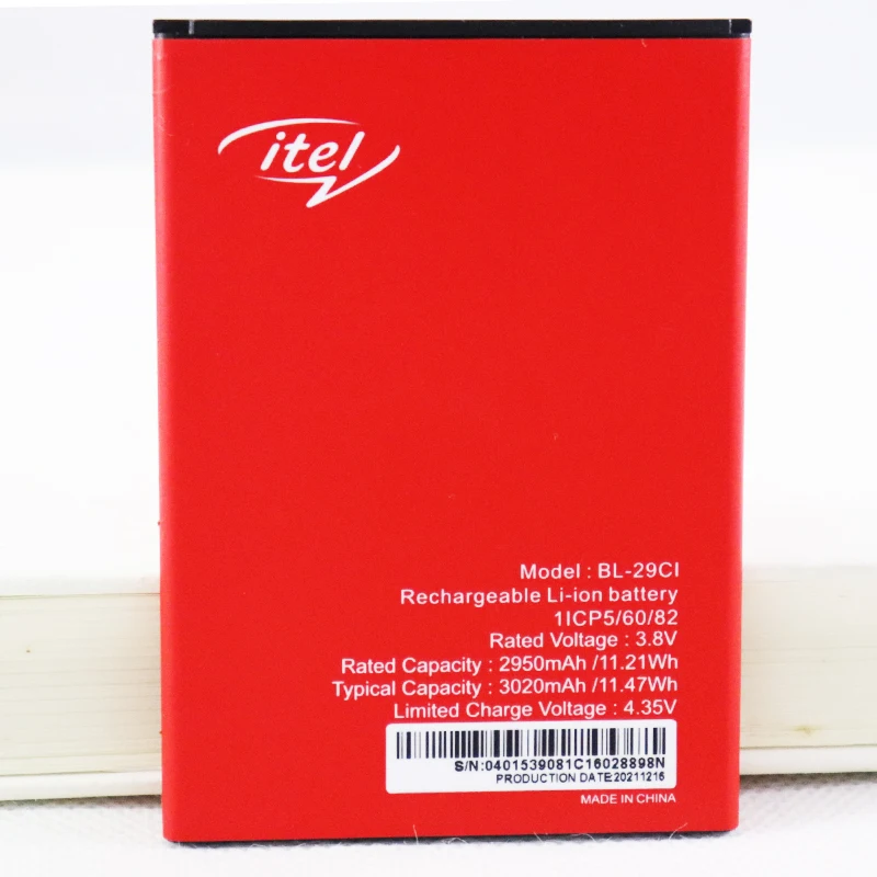 Mobile Battery Replacement 3020mAh For ITEL BL-29CI A25-A25 Pro Phone Battery