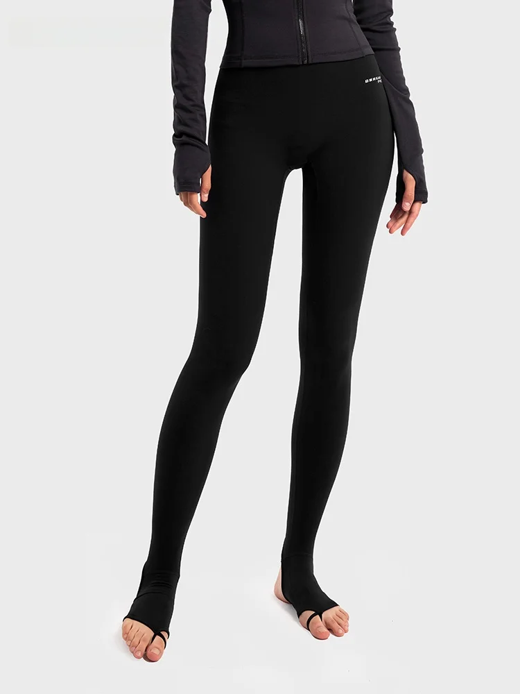 

Брюки для йоги Dragonface Touch Sensation, тонкие, длинные, из нейлона и спандекса, для фитнеса, базовый слой, модель Pure E-commerce S