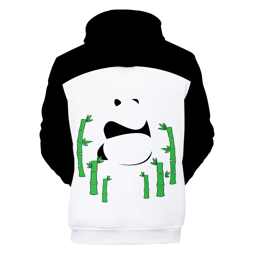 Funny Anime Panda 3D Printing Hoodies Fashion Women Men Autumn Winter Sweatshirt Girls Pullover Jacket Cosplay Costume