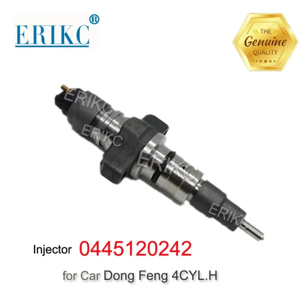 ERIKC Spray Injector 0445120242 Fuel Injector 0445 120 242 Original Diesel Marine Fuel Injectors 0 445 120 242 for Dong Feng