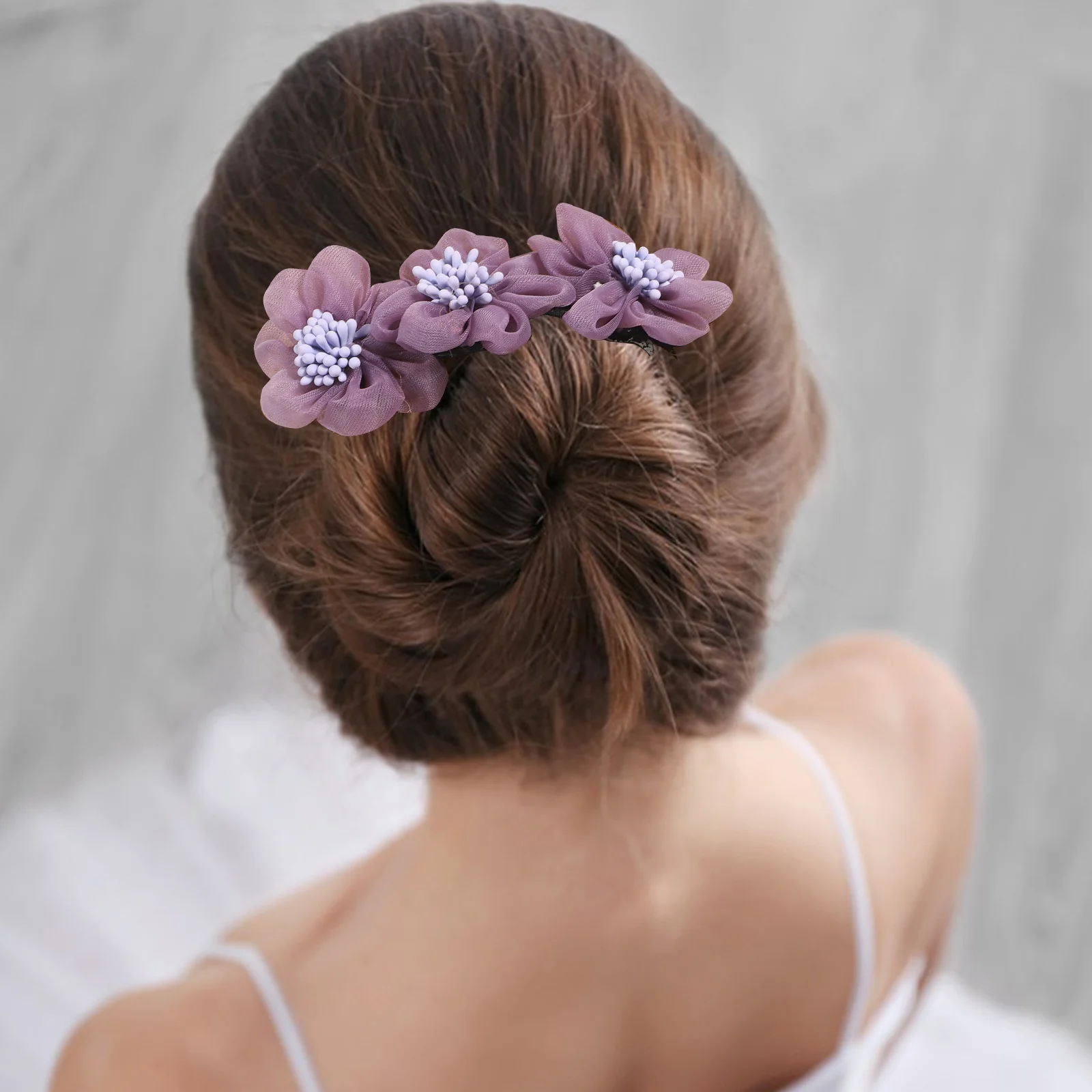 

FRCOLOR 4pcs Hair Bun Maker Curler for Crispy Noodles Lazy Hair Jewelry Styling Tool