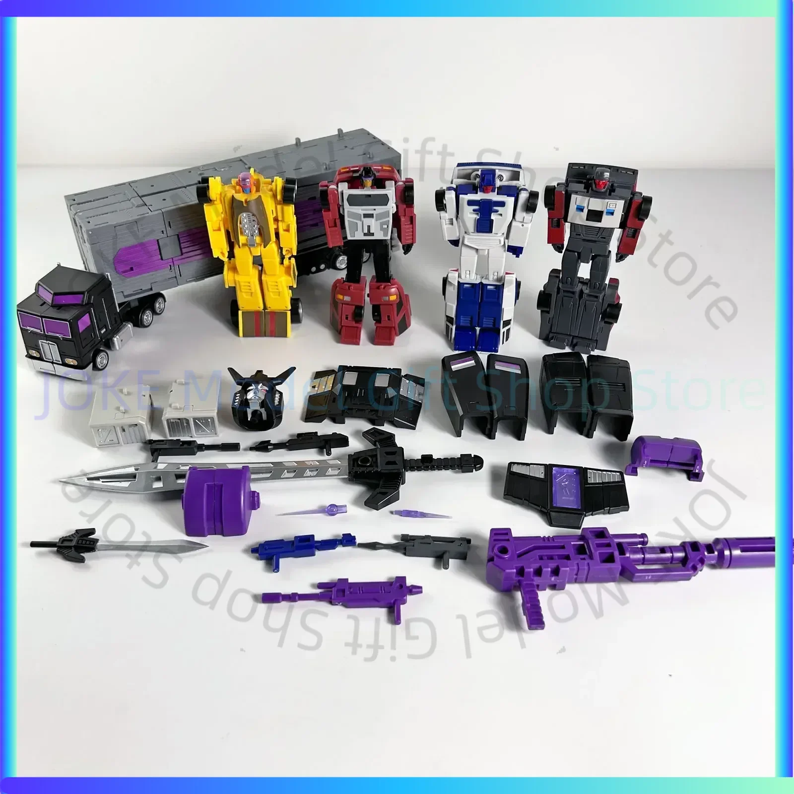 

Transformed toys 5IN1 MHZ MH-MINI-07 Mini07 Mini-07 TOYS TIGERWING Motormaster Menasor Breakdown Wildrider Action Figure