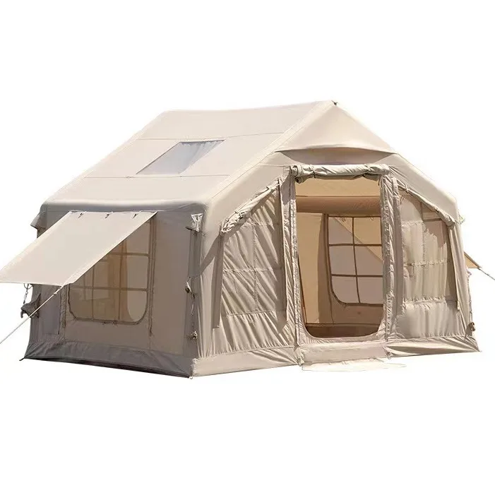 

Outdoor Camping Cabin Air Tent Event Party Air Pump Tent With Air Conditioner