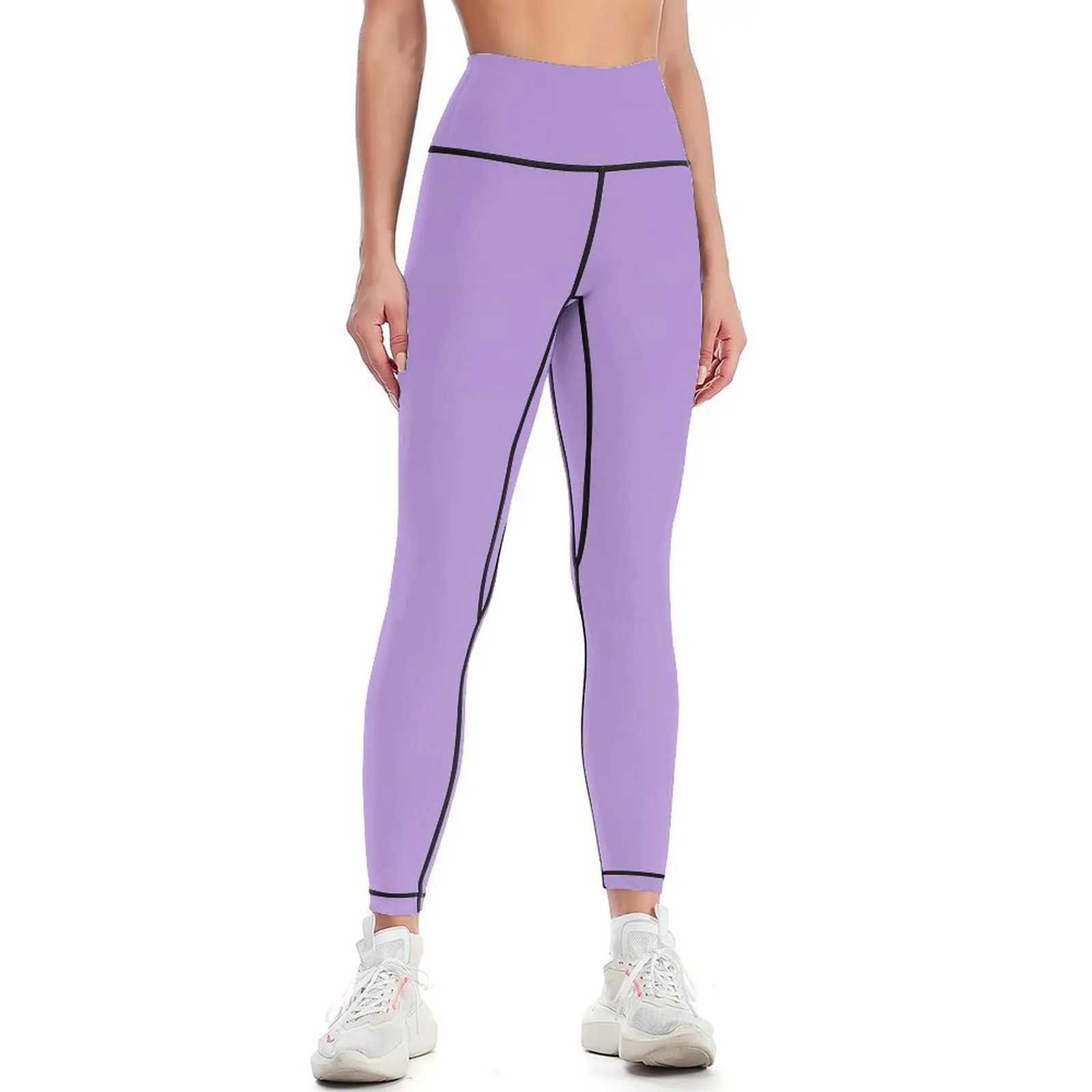 Pastel Purple Violet Color Leggings sports tennis for Jogger pants for girls Womens Leggings