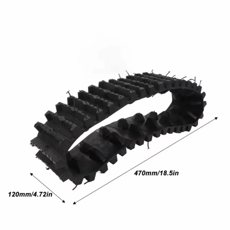Hot Sale Rubber Tracks Increased Traction Wheel Tire Track for ATV UTV Track Electric Snowmobile Snow Blower Go Kart
