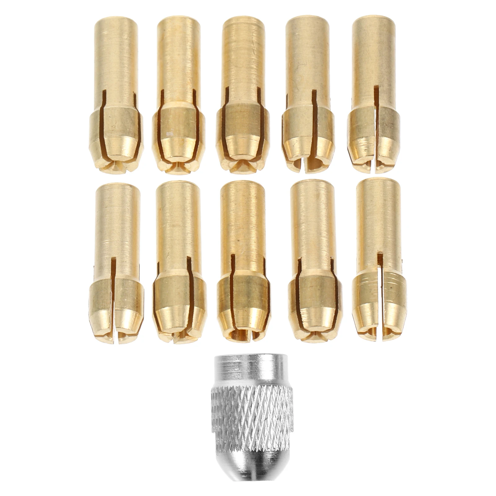 1 set 1 Set Miniature Drill Chuck Rotary Tool Multi-Function Clamping Collet For Grinding Machine Nut Carving