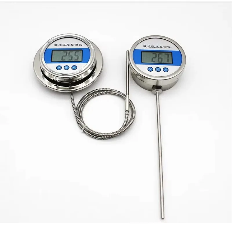 

Industrial Temperature Gauge Stainless Steel Digital Display Thermometer -200-600cc OEM & ODM Supported