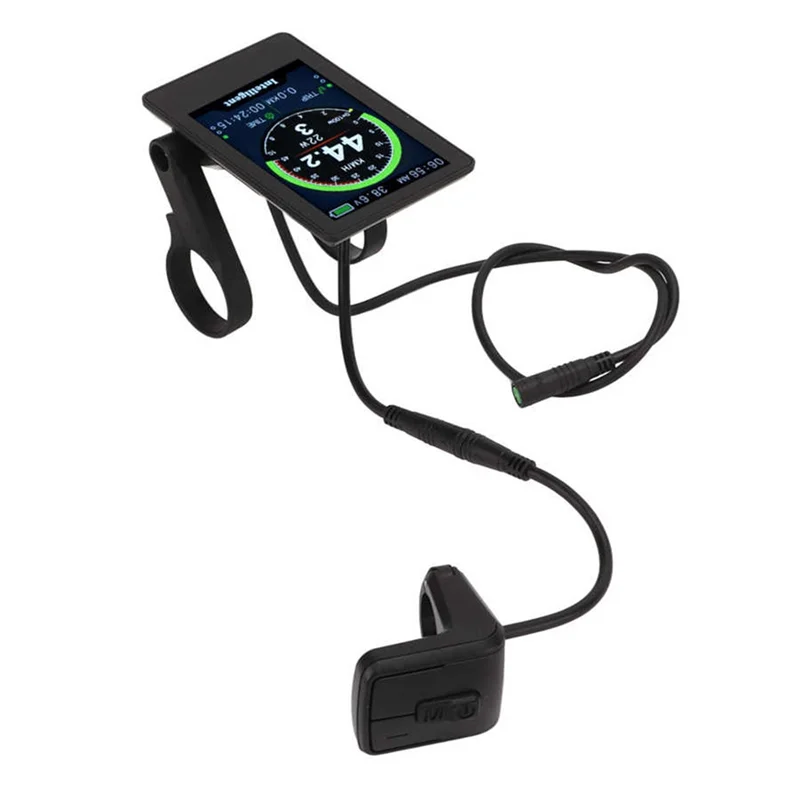 AA26P 860C دراجة كهربائية كامل اللون شاشة الكريستال السائل لسلسلة بافانغ منتصف محرك المحرك عدة 3.5 بوصة IPS IP65 مقاوم للماء