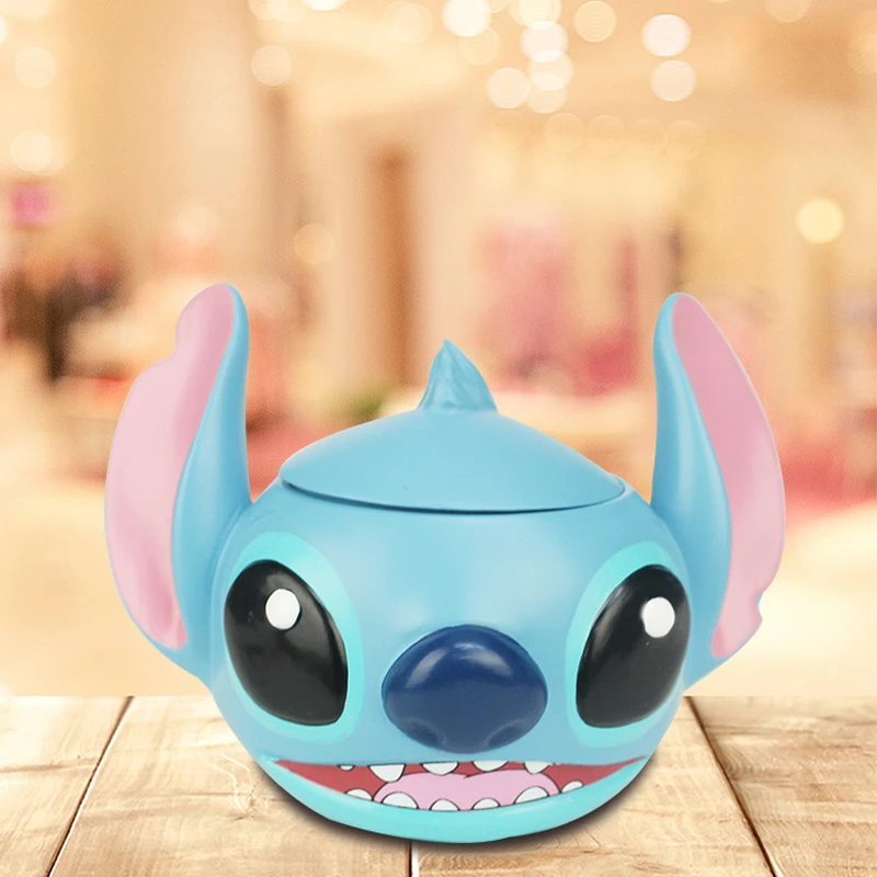 Lilo & Stitch Anime Caixa De Armazenamento De Jóias para Menina, Desktop Disney Ornamentos, Decorações Presente, Atacado