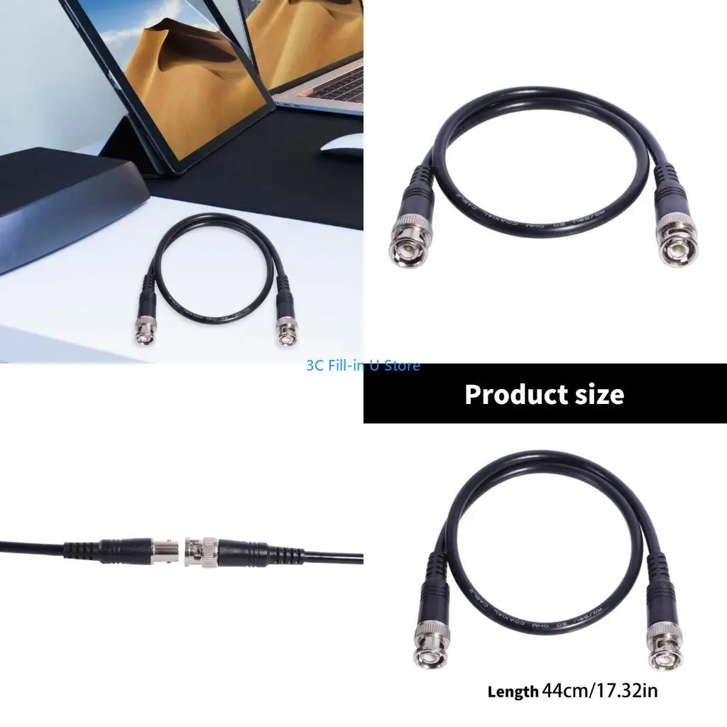 G8TA BNC Male to BNC Male Coaxial Cable Coax Cable Low Loss BNC Jumper Cable