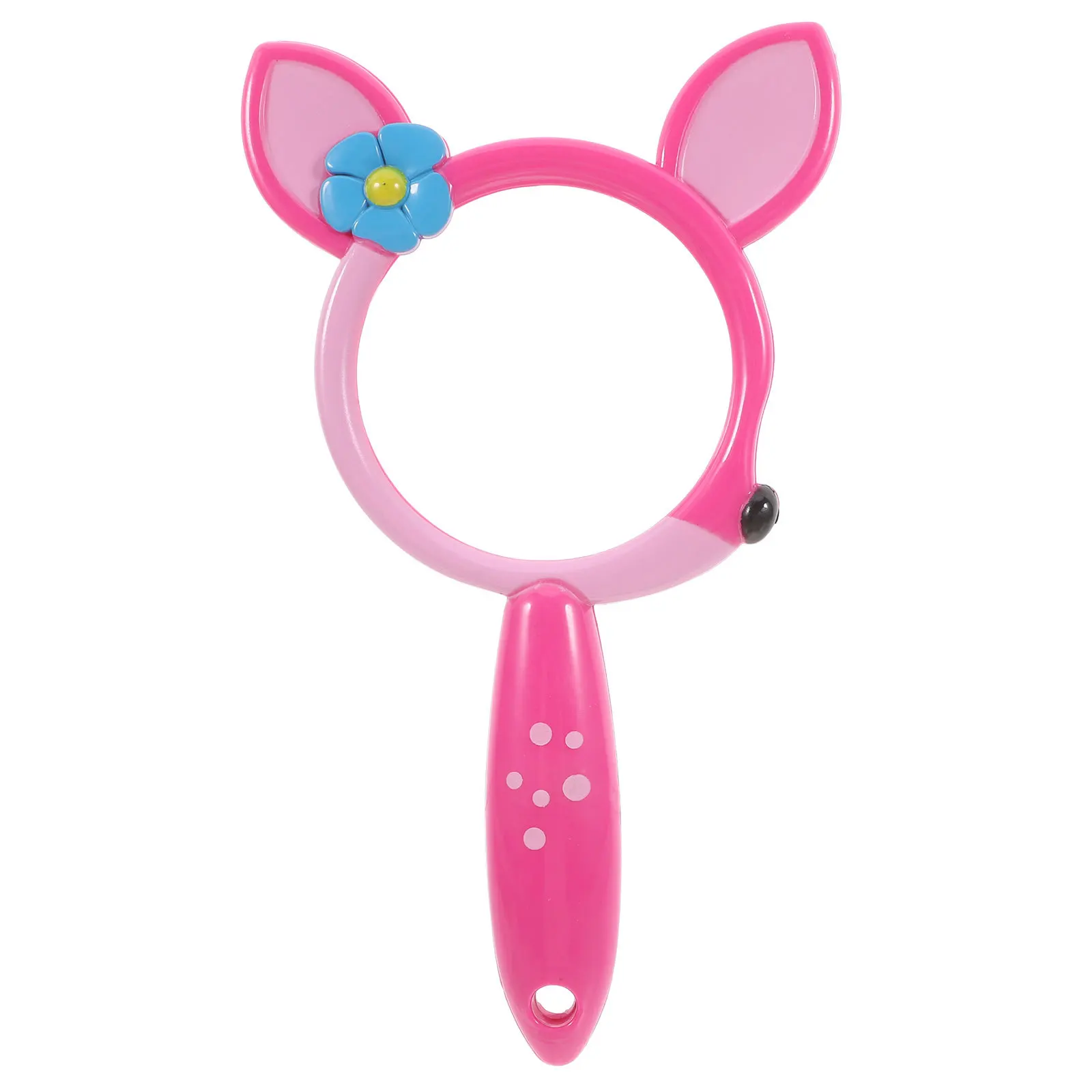 Animal Magnifying Glass 3X Kids Reading Magnifier Portable Outdoor Exploration Science Learning Cartoon Handheld Lens For