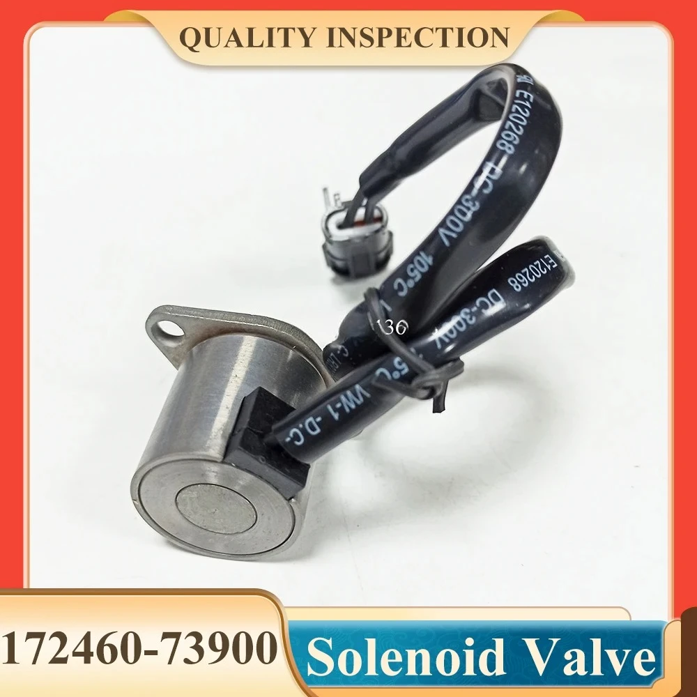 172460-73900 PSVD2-17E-23 Excavator Main Pump Solenoid Valve 172460-73910 172460-73920 for Vio35 Vio40 Vio45 Vio55