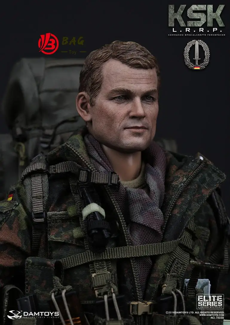 1/6 Action Figures Model DAMTOYS DAM78039 German KSK LRRP long