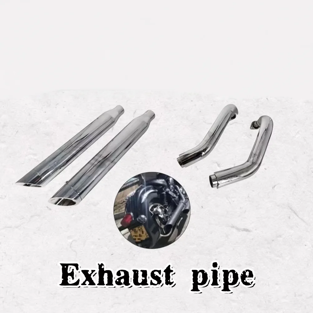 For Lifan V16 Cobra Full Exhaust Pipe Section Modified Direct Installation Performance Sound Upgrade for Motorcycle