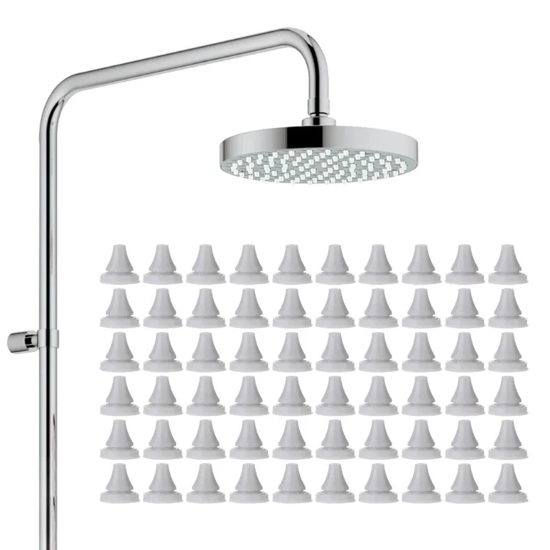 

50Pcs Shower Head Silicone Nozzles Replacement Silicone Water Nozzles M89B