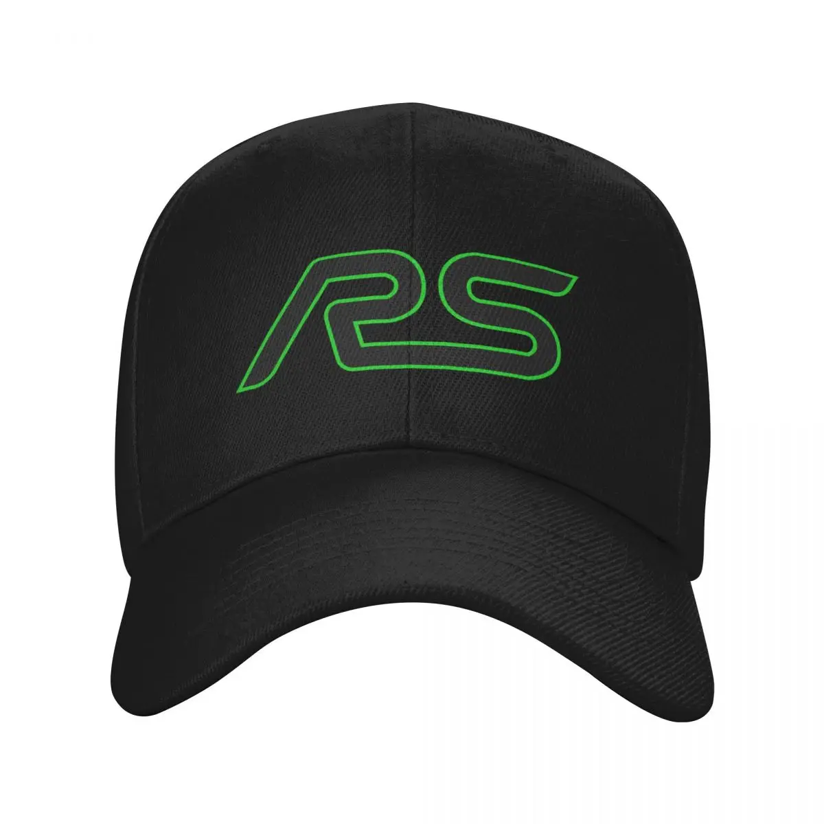 RS Green And Black Baseball Cap western Hat Cosplay hard hat Hats Woman Men's