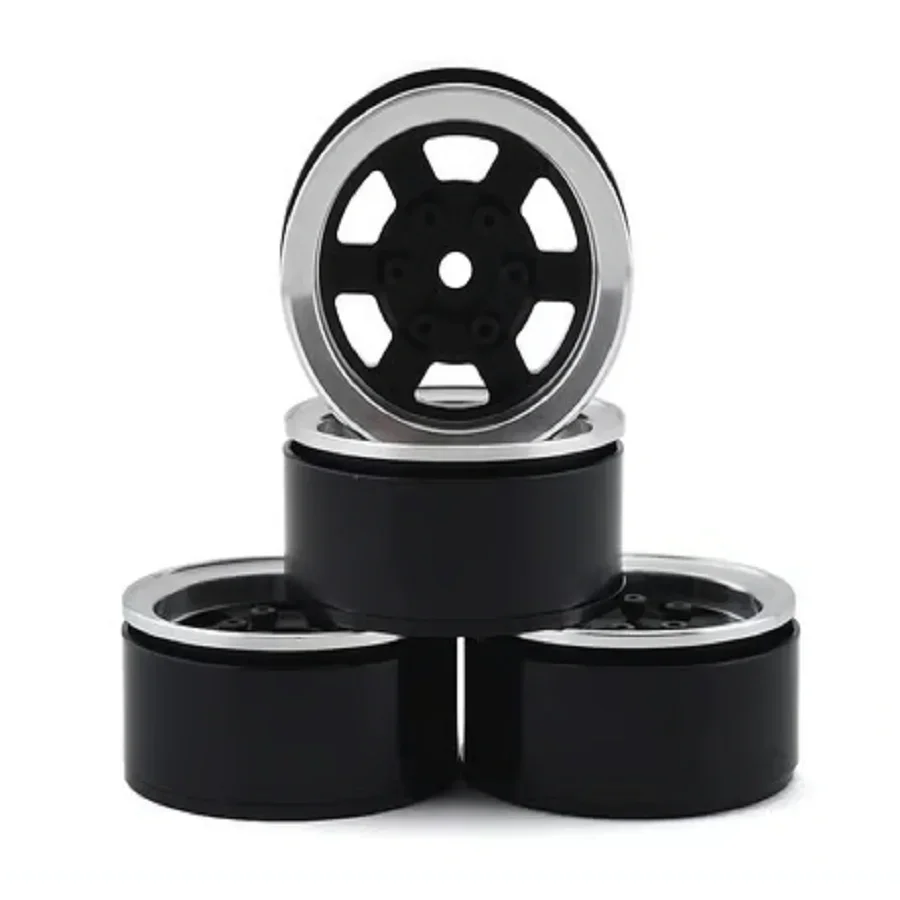 

RC4WD CChand Six-Spoke 1.55" Internal Beadlock Wheels (Black) (4)