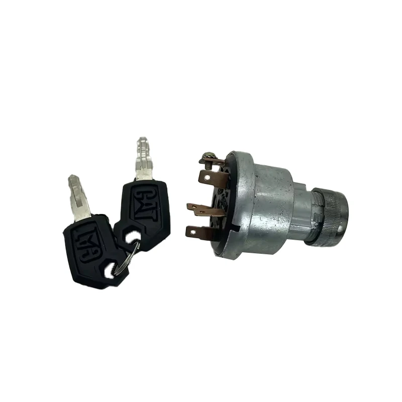 

Machinery Parts Replacement Ignition Starter Switch 163-2660 CA1632660 with 2 Keys for Caterpillar Engine 3054 Backhoe Loader