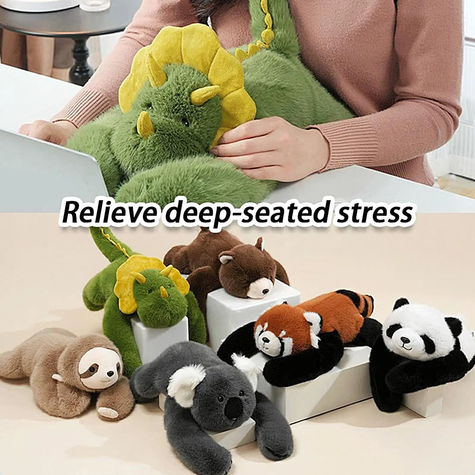 

Stuffed Animal Doll Weighted Bedtime Soothing Stuffed Animal Plush Pillow Decoration For Boys Children Teens Collectors Friends