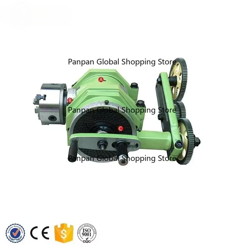 

Machine Tool Accessories F11 Type Universal Milling Dividing Heads 100mm 125mm 160mm 200mm Dividing Head