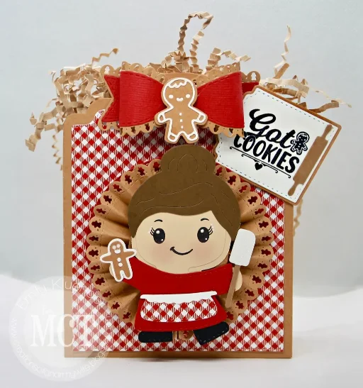 2024 Gingerbread Coffee Cup Shape Cutting Dies Stamp Christmas New Die for DIY Christmas Gift Card Scrapbook Craft Decoration