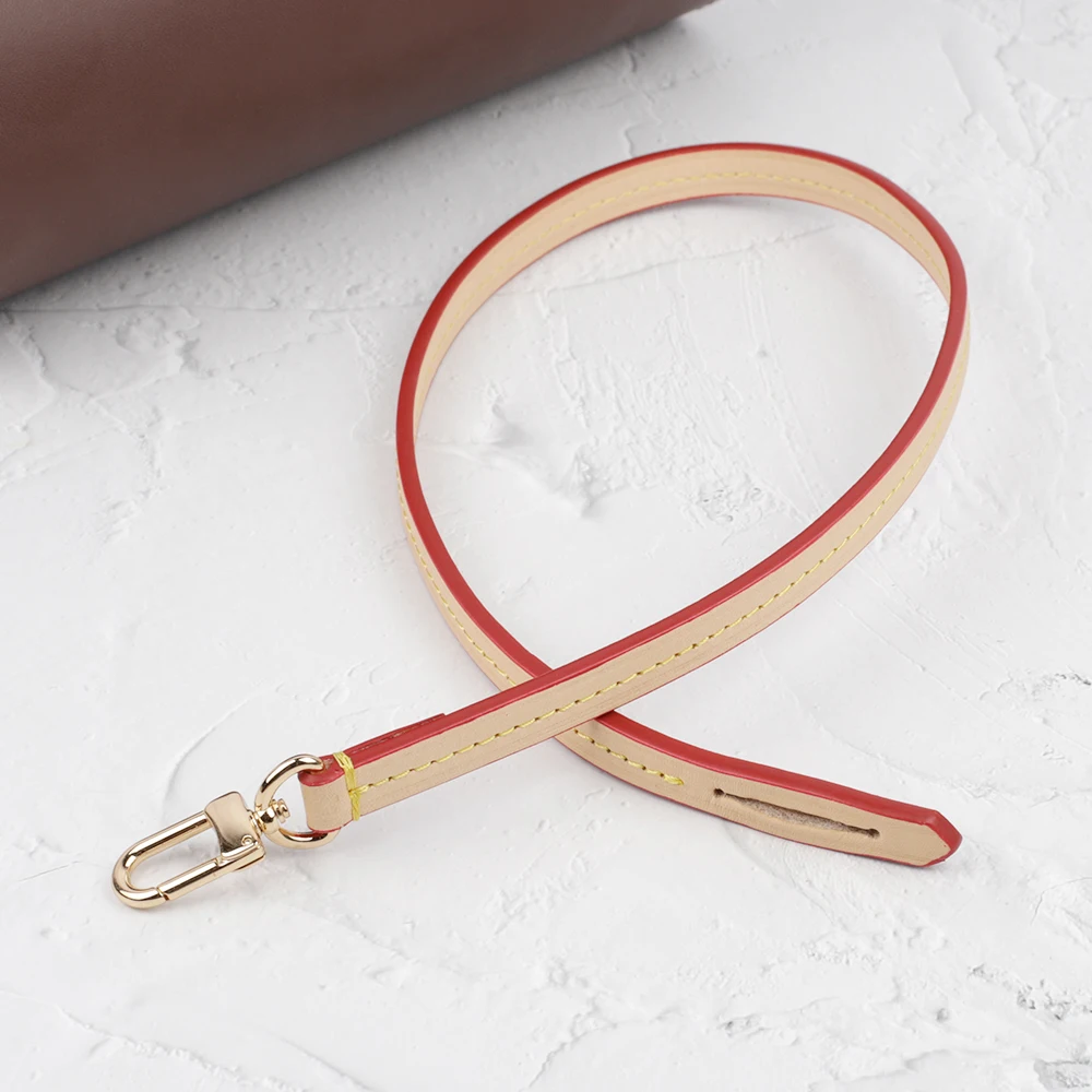 Genuine Leather Bag Strap Vachetta Bag Handle Adjustable Crossbody Shoulder Strap Replacement For Handbag Accessories