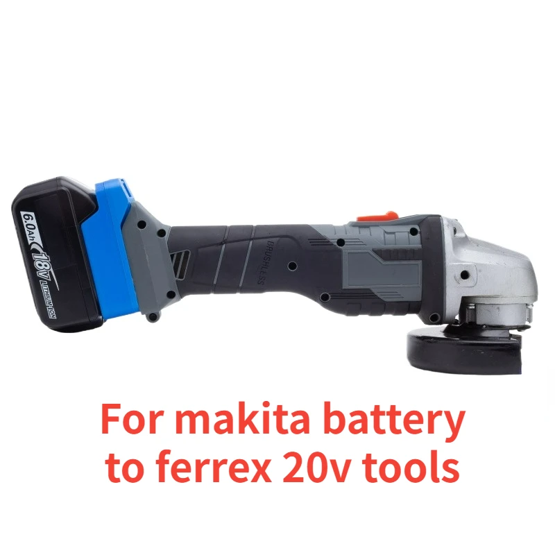 Imagem -01 - Adaptador de Bateria de Lítio Makita 18v 20v Power Drill Tools Converter Ferramentas Não Incluídas e Bateria adaptador de bateria de litio makita 18v 20v power drill tools converter ferramentas nao incluidas e bateria 01